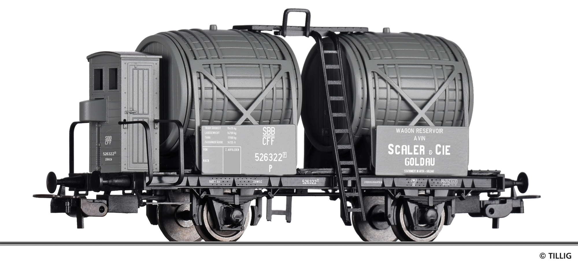 77014 SBB Weinfasswagen "Scaler & Cie" Ep.2