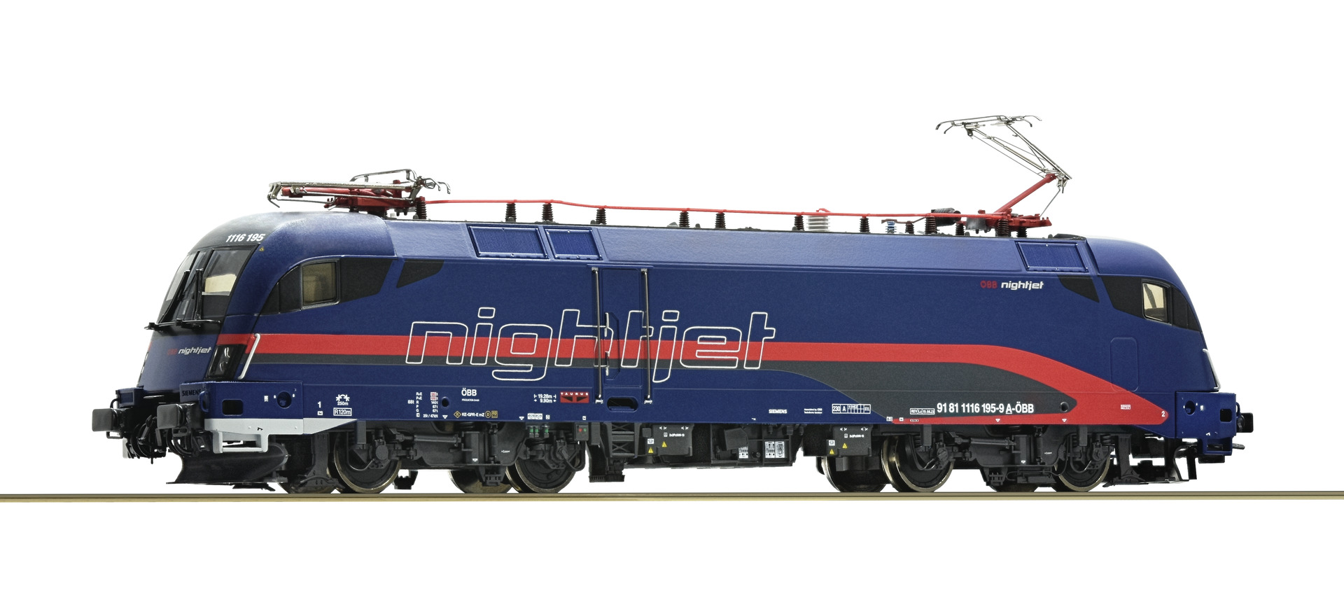 70495 ÖBB E-Lok 1116 195-9 Nightjet Ep.6