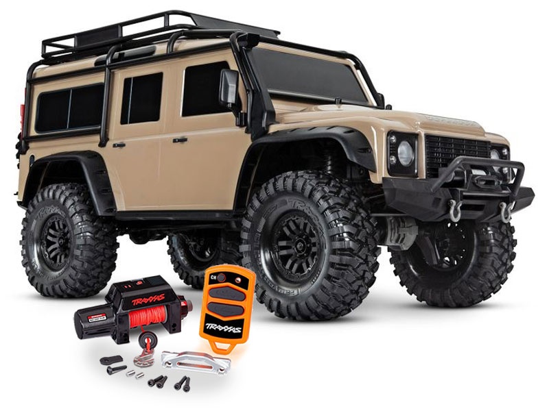 TRX82056-84SAND TRX-4 LR Defender sand 1/10 Crawler RTR