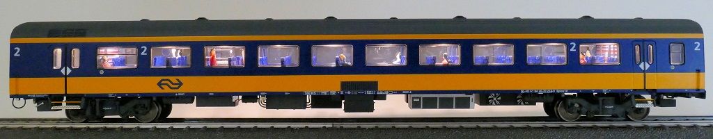 Exact-train 11154 NS Reisezugwagen ICRm 2.Kl. Bpmz Ep.6