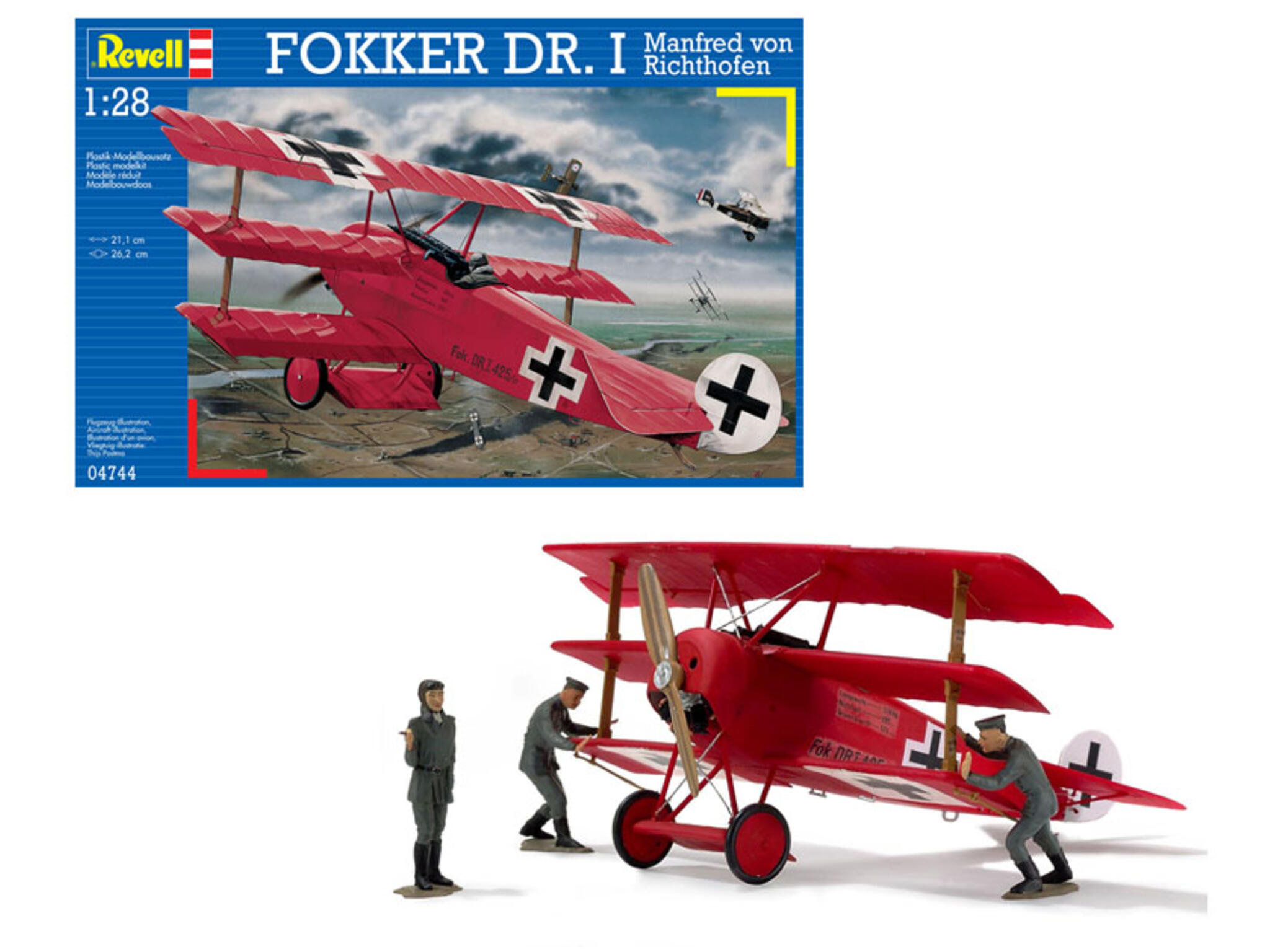 04744 Fokker Dr.I Manfred v.Richthofen