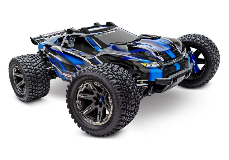 TRX67097-4BLUE Rustler 4x4 Ultimate blau 1/10 Stadium
