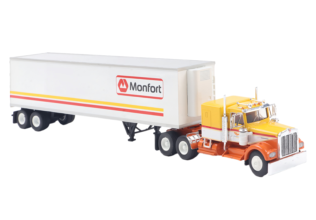86257 Kenworth W900 US-Koffer-SZ Monfort (neu)