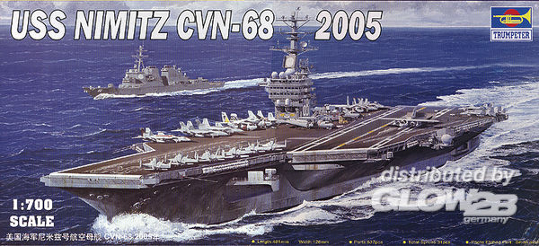 Trumpeter 755739 USS Nimitz CVN-68 2005