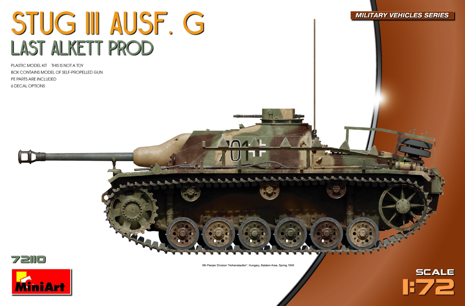 72110 StuG III Ausf. G Last Alkett Prod