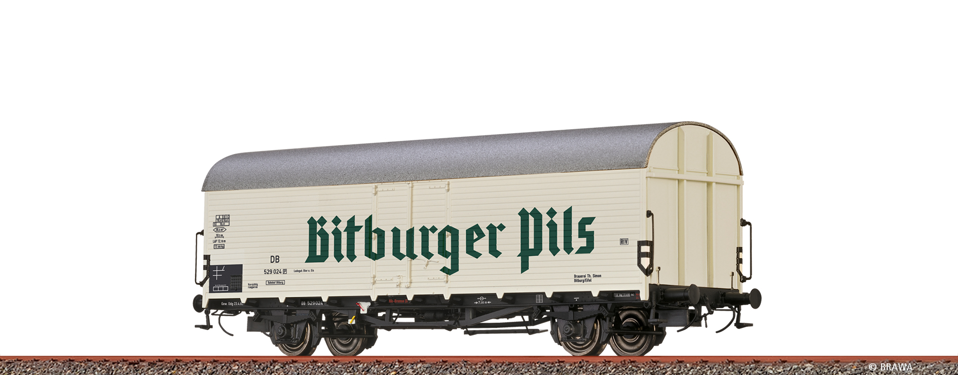 50984 DB Kühlwagen Tnfhs38 "Bitburger" Ep.3