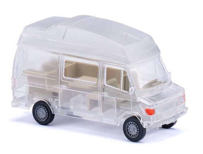 Wiking 026703 MB 207 D Wohnmobil transparent
