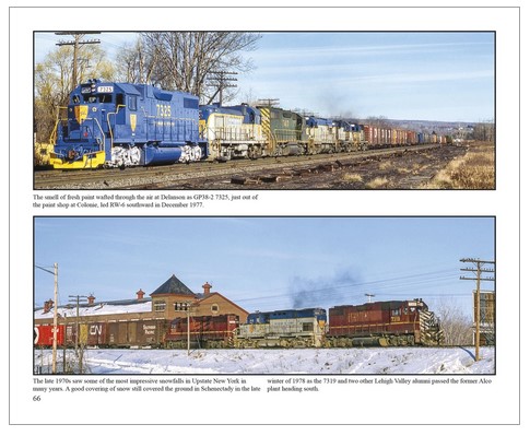 Morning Sun 7383 D&H Railway,Best J Plant
