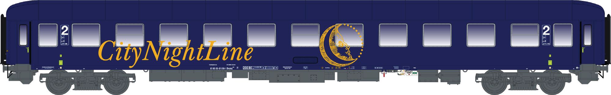49061DC CNL Liegewagen Bvcmz 248.5 Ep.5