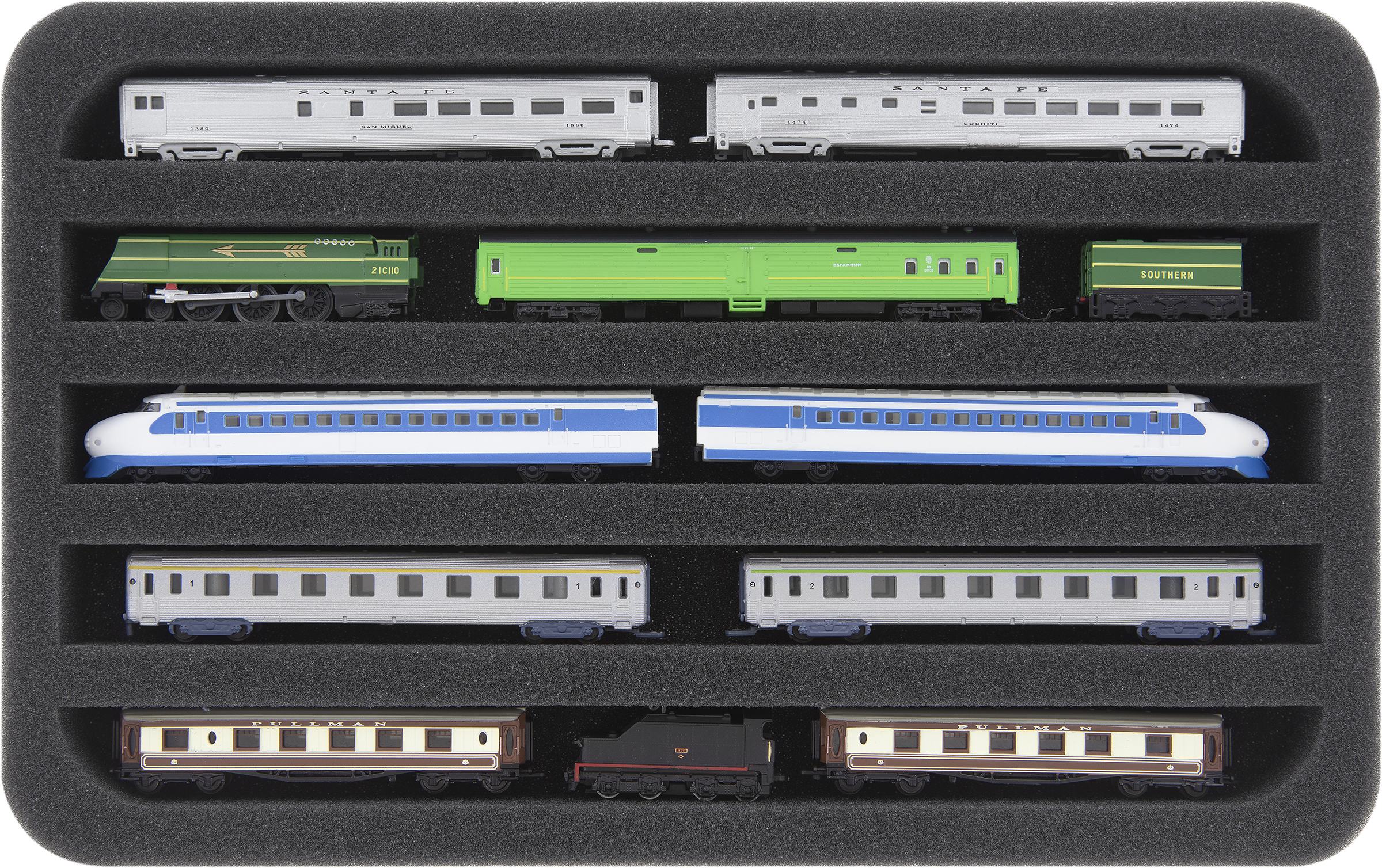 59832 Schaumstoffeinlage Spur Z - liegend