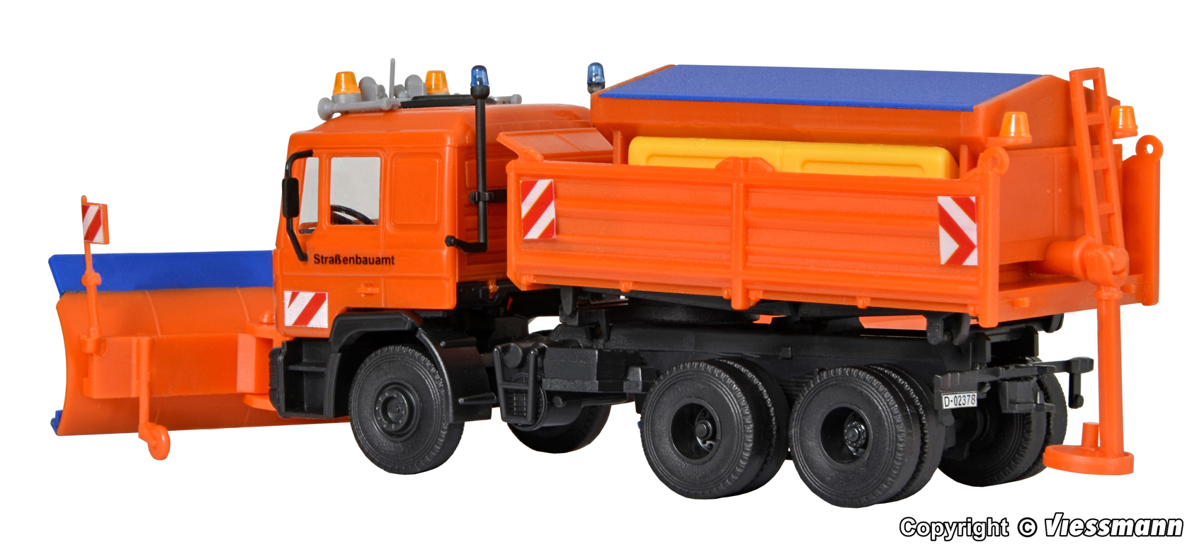 15219 MAN F90 Muldenkipper Winterdienst