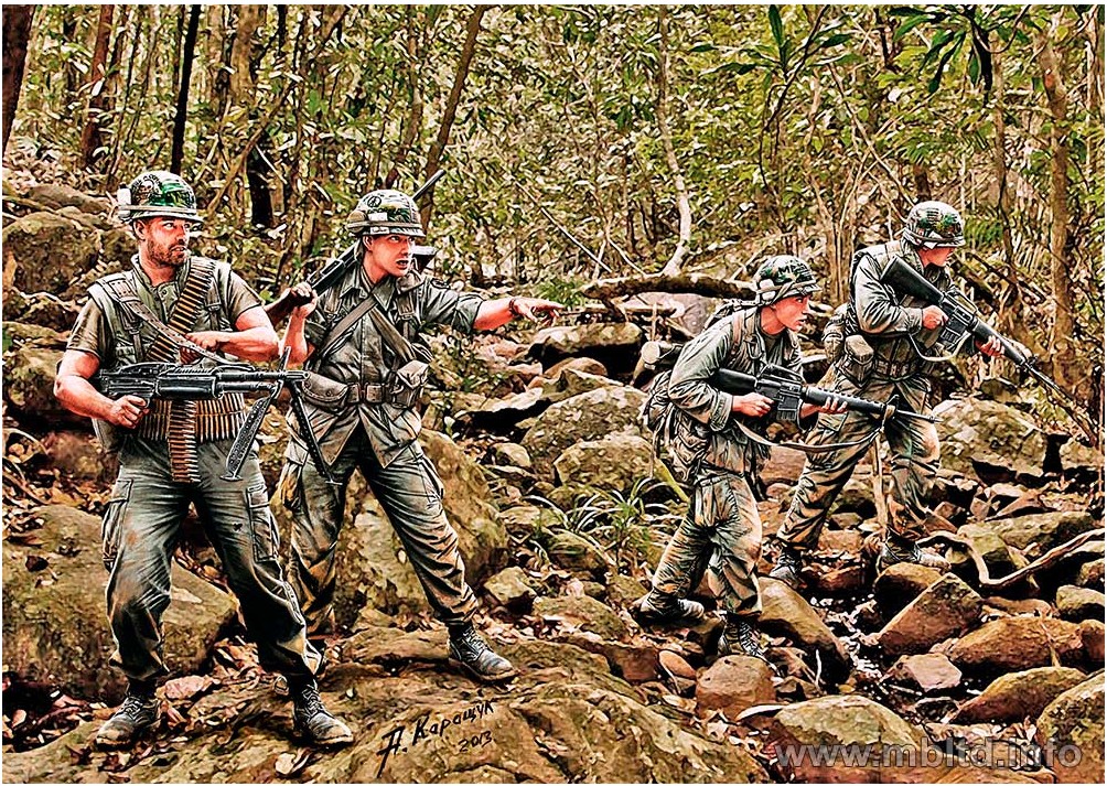 MB3595 Jungle Patrol Vietnam