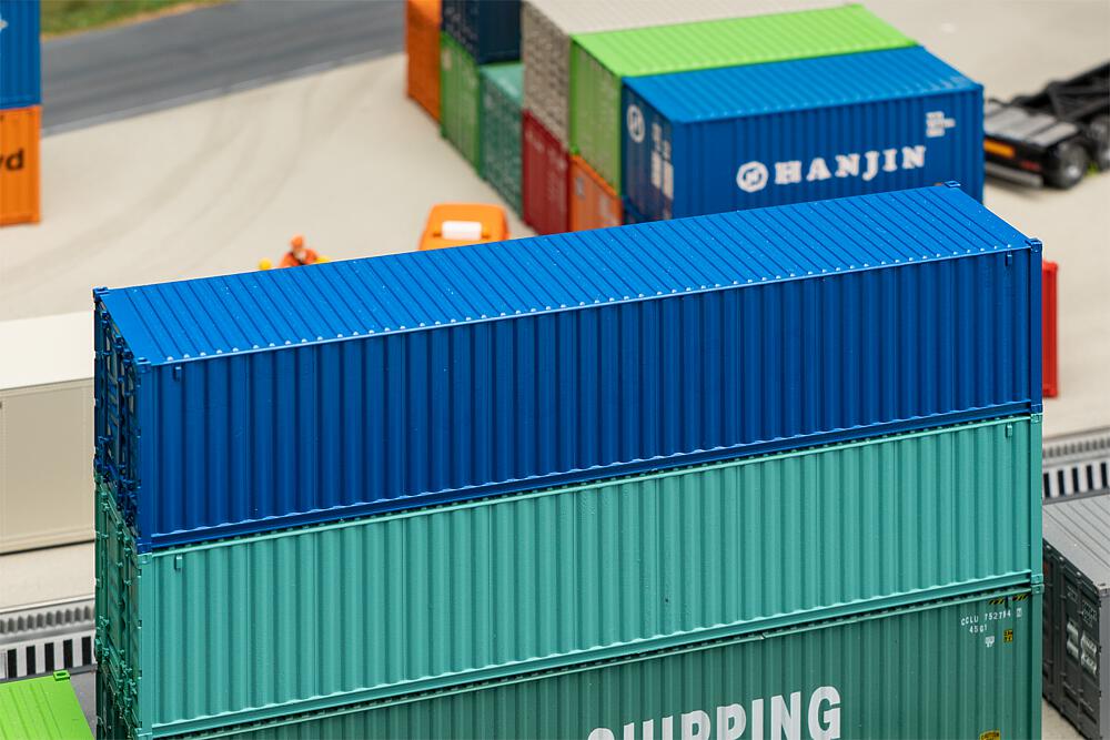 182102 40' Container, blau