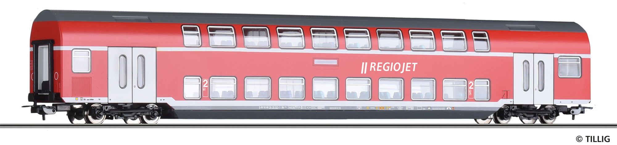 73818 RegioJet Doppelstockwagen 2. Kl. Ep.6
