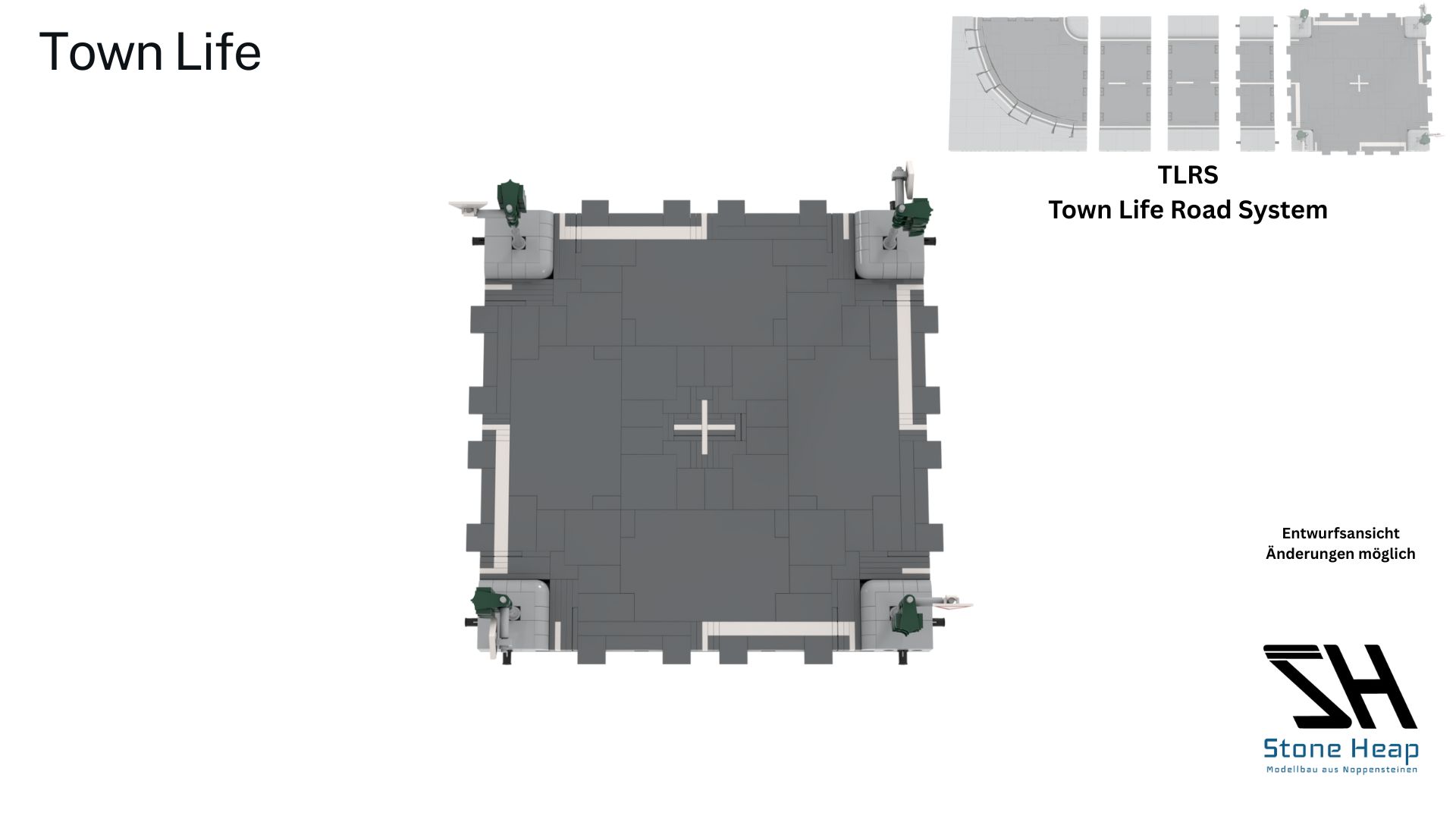 SH-2018 TLRS Kreuzung
