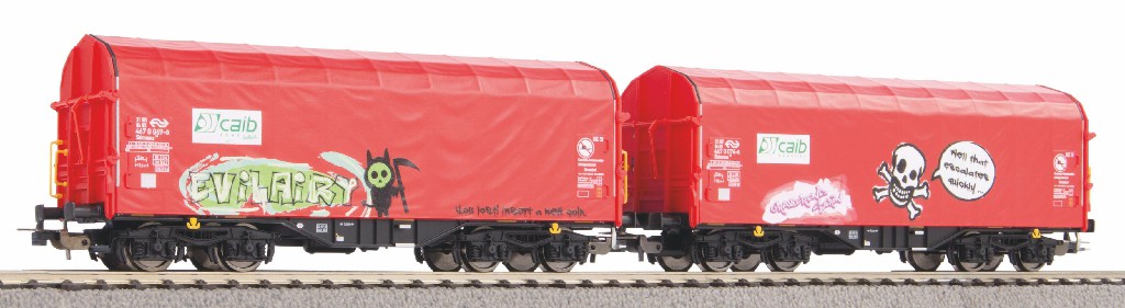 Piko 58257 NS Schiebeplanenwg-Set Graffiti Ep.5