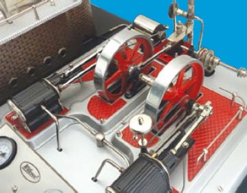 Wilesco 00032 D32 elektrisch Dampfmaschine