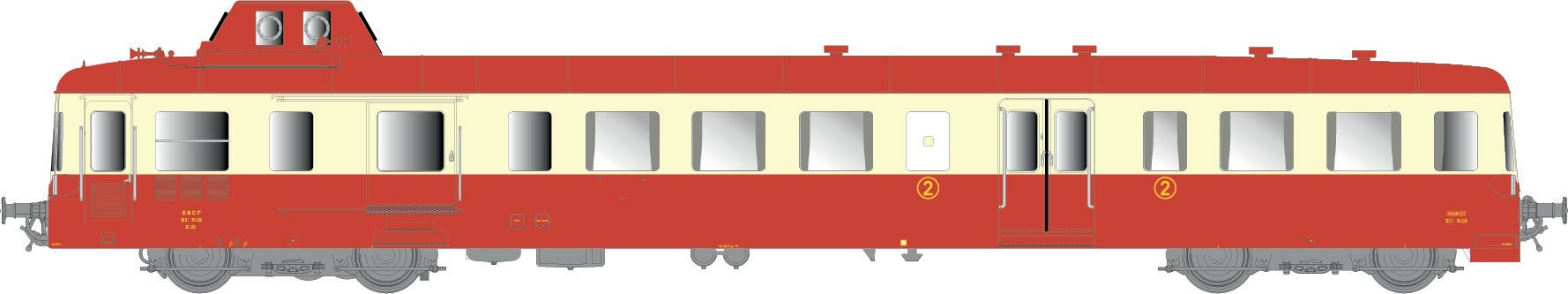 16067 SNCF Triebwagen X3800 Ep.3b/4a