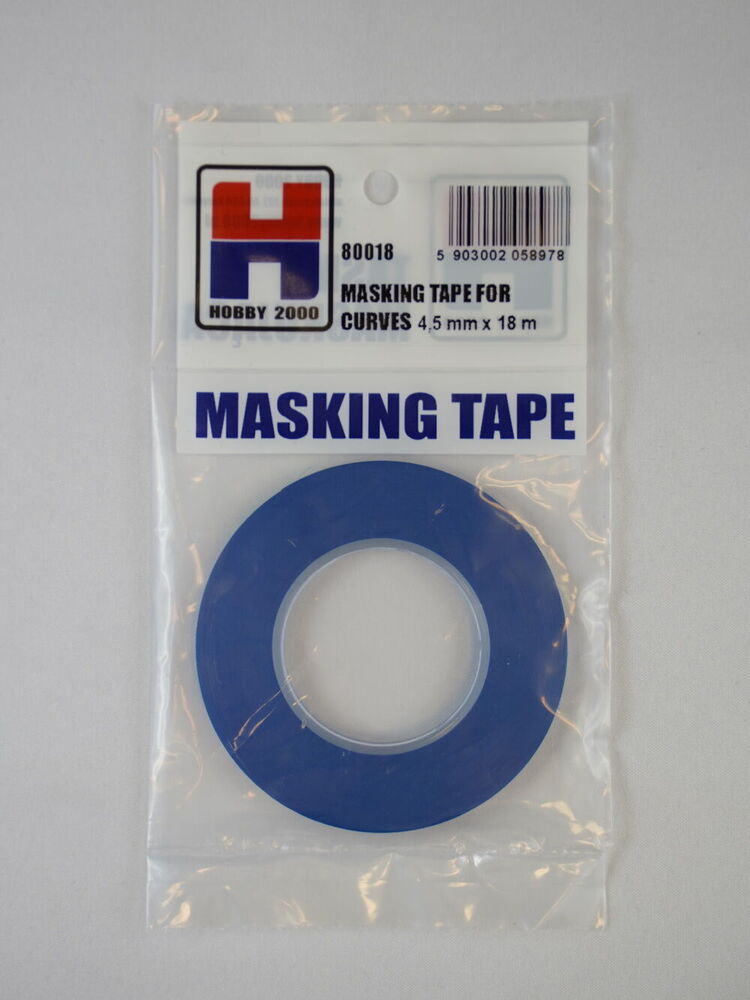 80018 Masking Tape Curve 4,5mm x18m