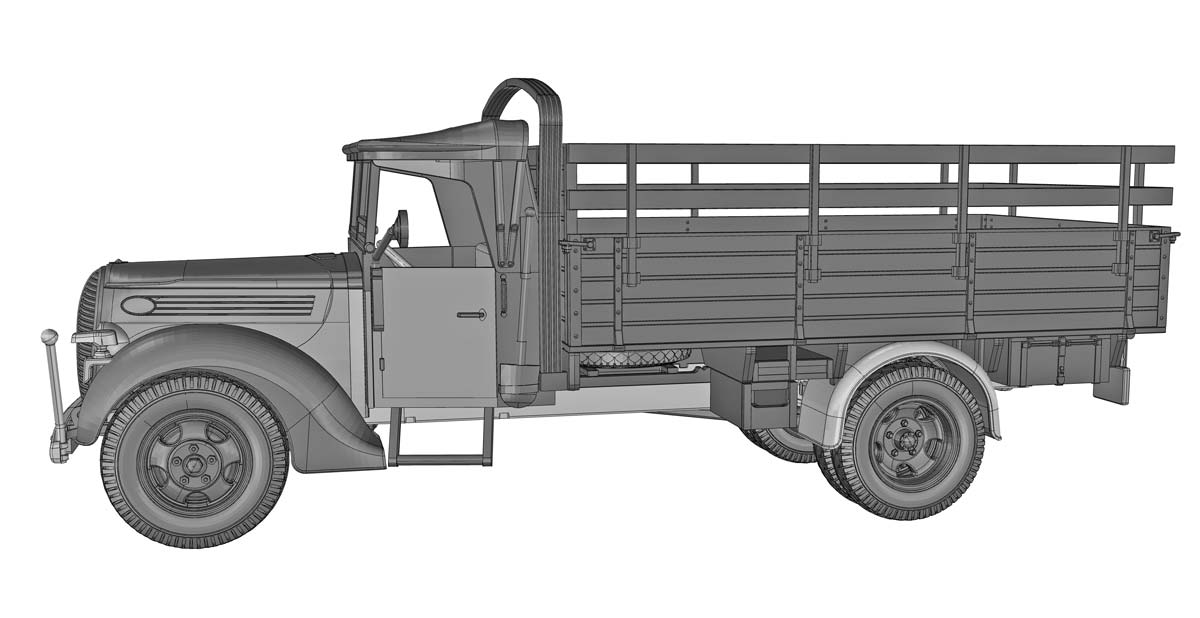 ACE 72575 G917T 3t German cargo truck