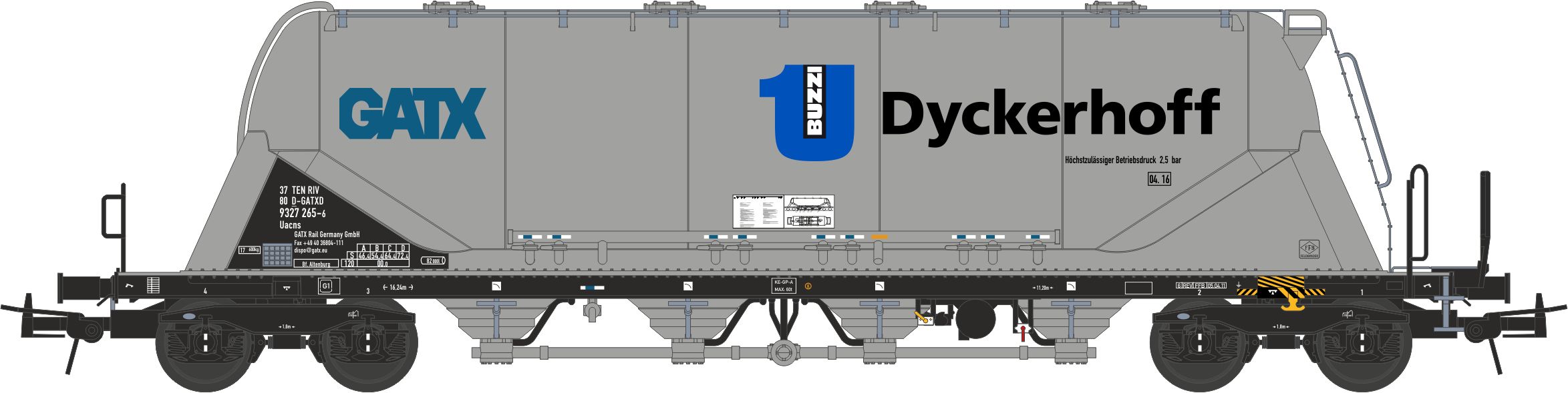 503740 GATX Dyckerhoff Staubsilowagen Ep.6