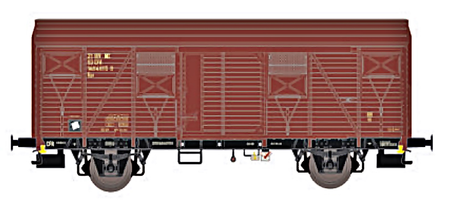 EX20952 CFR gedeckter Güterwagen Ggs Ep.4