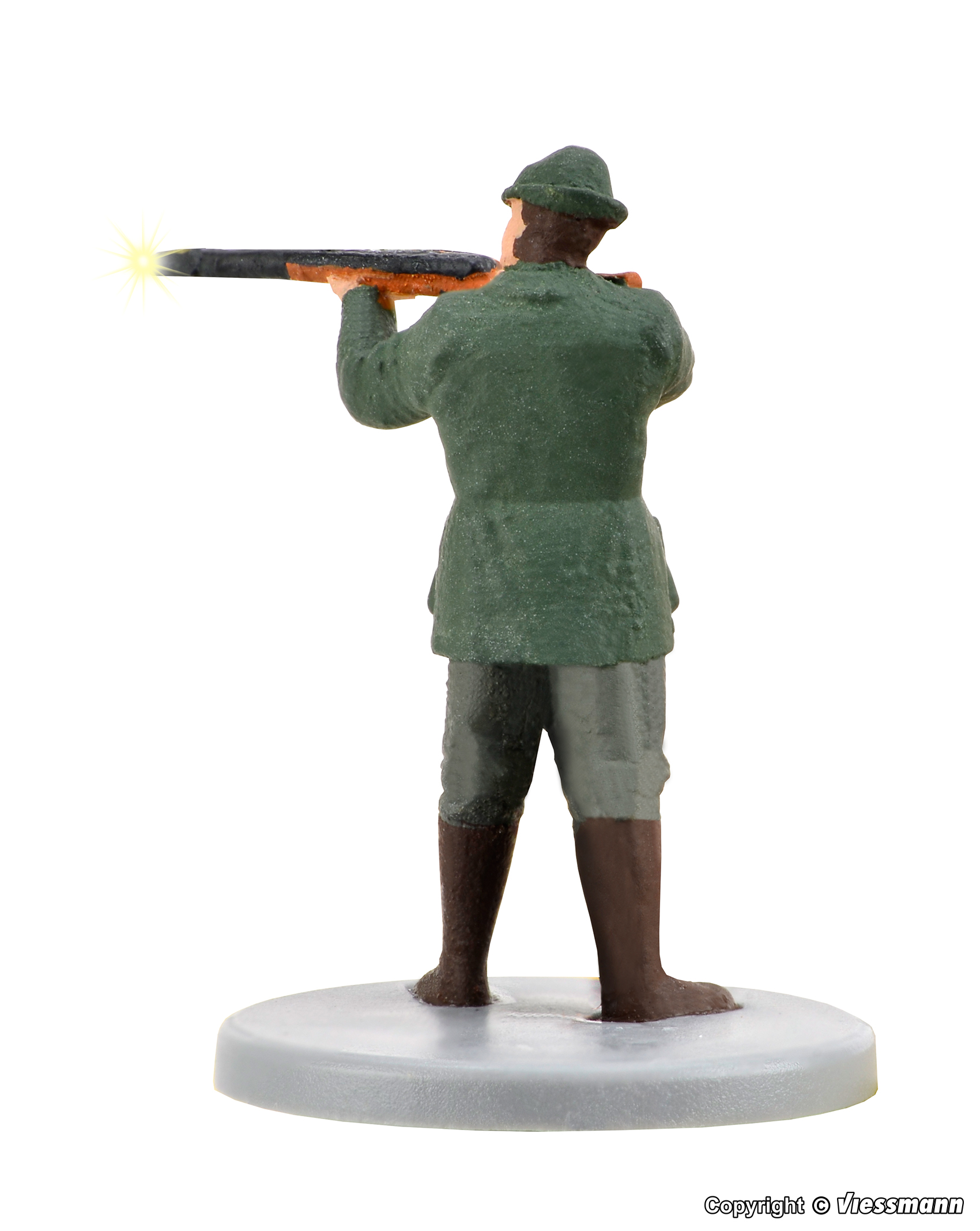 1529 Jäger mit Gewehr bewegt