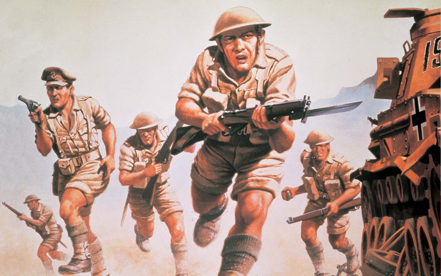 00709V British 8th Army