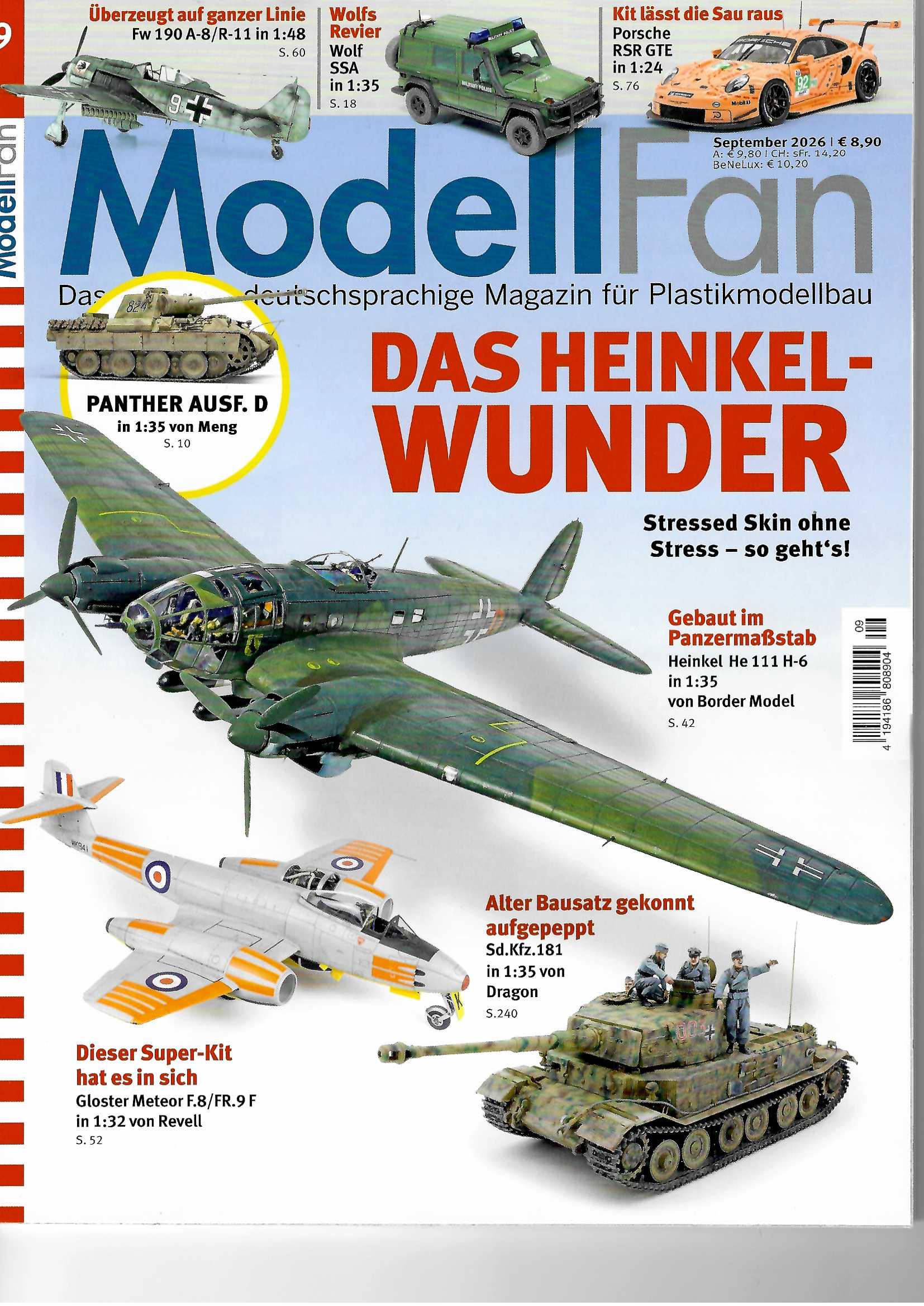 0926 Modell Fan - Ausgabe September 2026