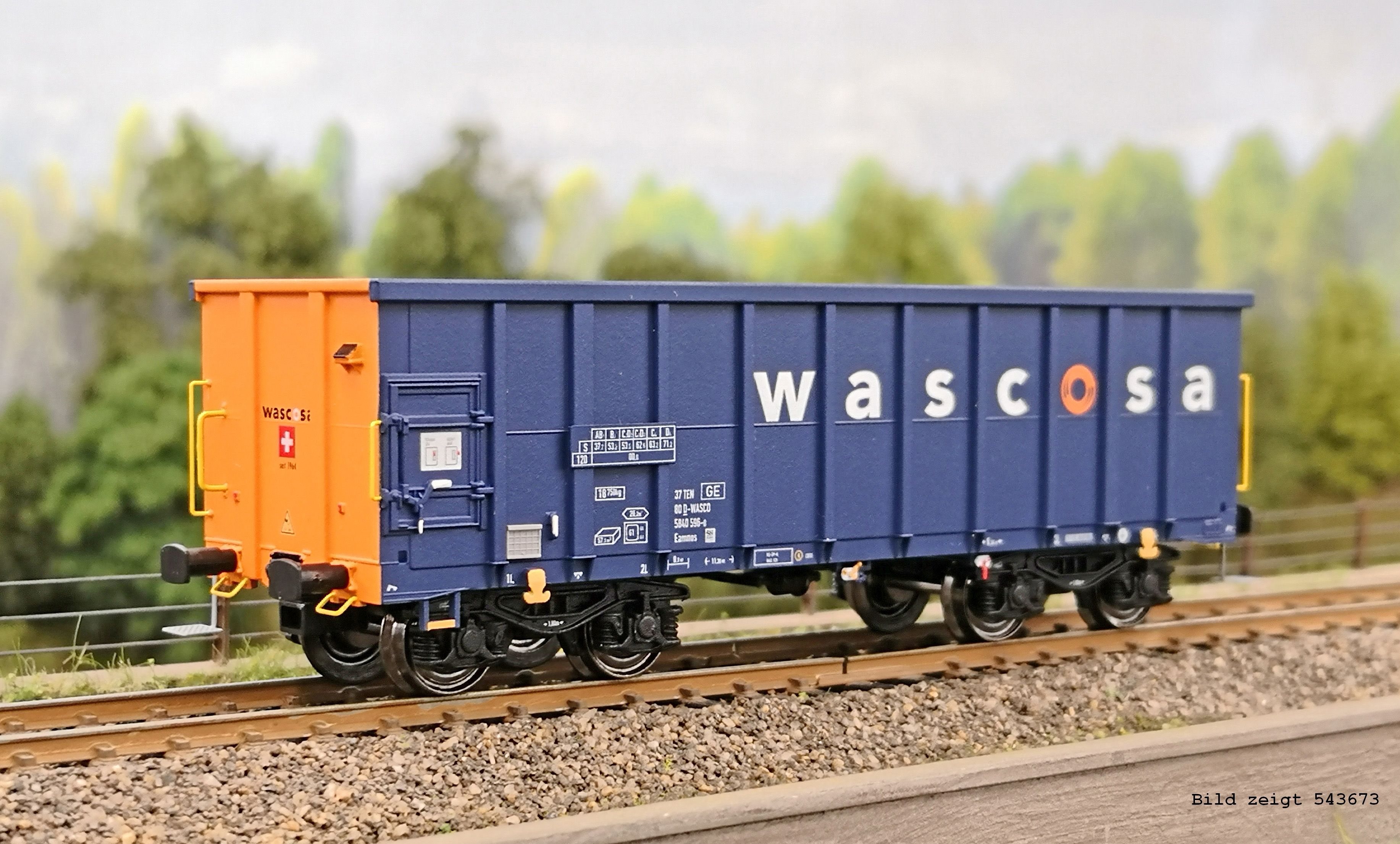 NME 543675 WASCOSA Off. Güterwag. Eamnos 57m³ Ep.6
