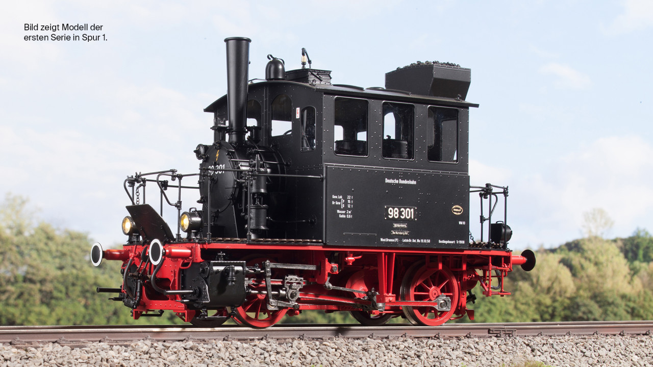 KM1 109835 DB Dampflok BR 98 301 Ep.IIIb