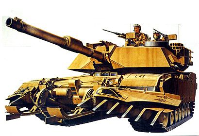 35158 US M1A1 Abrams Minensucher