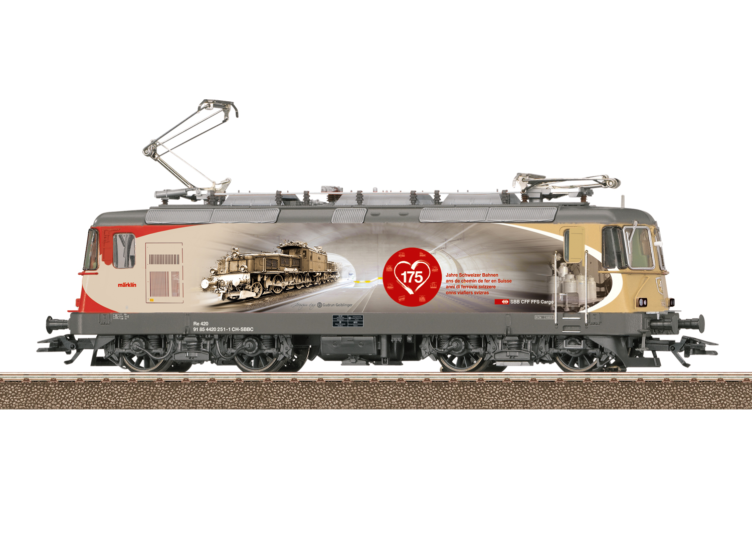 25875 SBB E-Lok Re 420 251-1 Ep.6