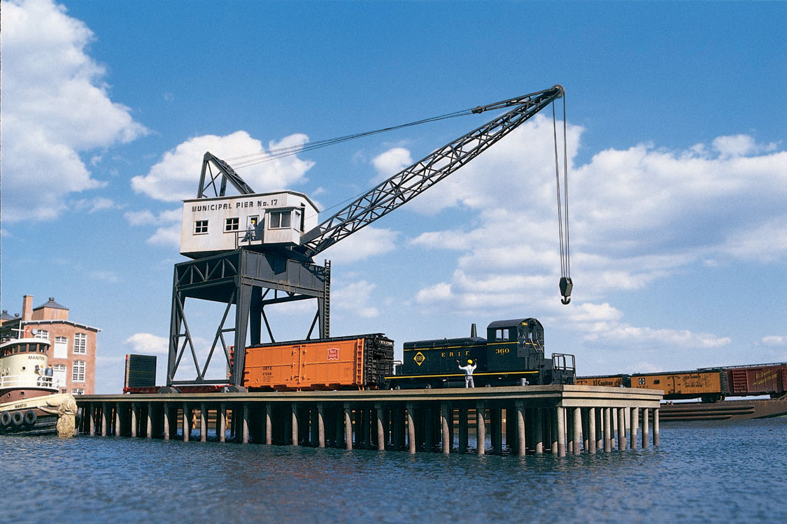Walthers 3067 Pier/Travling Crane