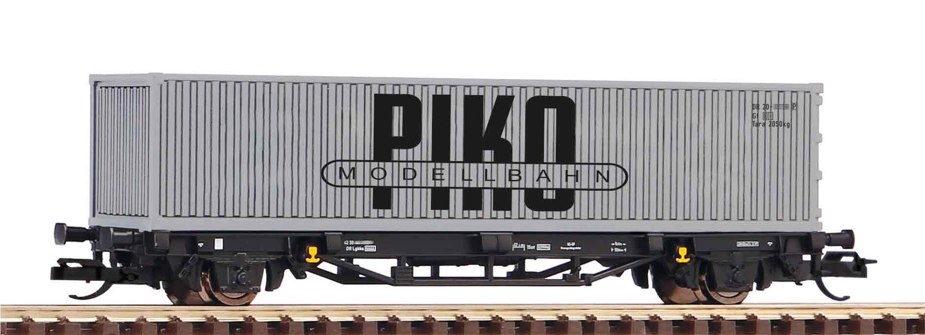 47726 Containertragwg. VEB PIKO Ep.4 bel.1x40'