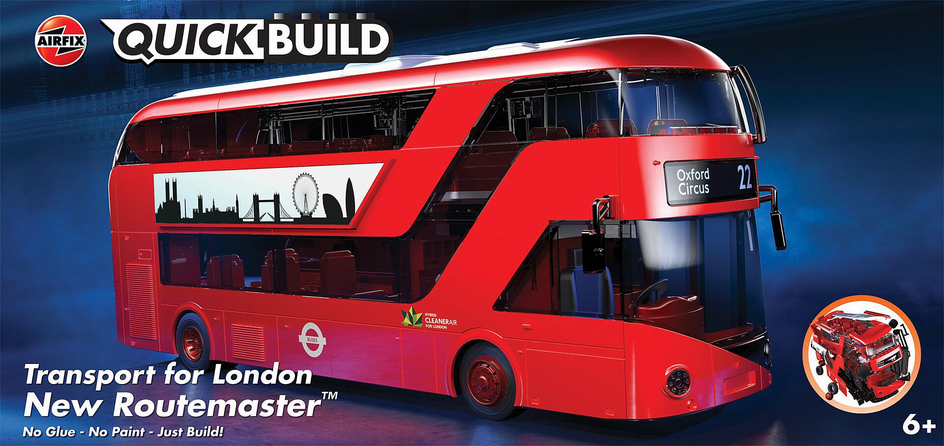 J6050 Quick-Build: New Routemaster Bus
