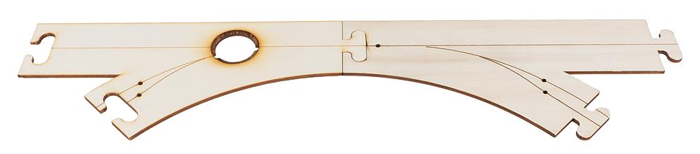 Faller 161939 Laser-Street Abzweigung links