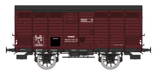 WB-744 PLM Gedeckter Güterwagen Ep.2