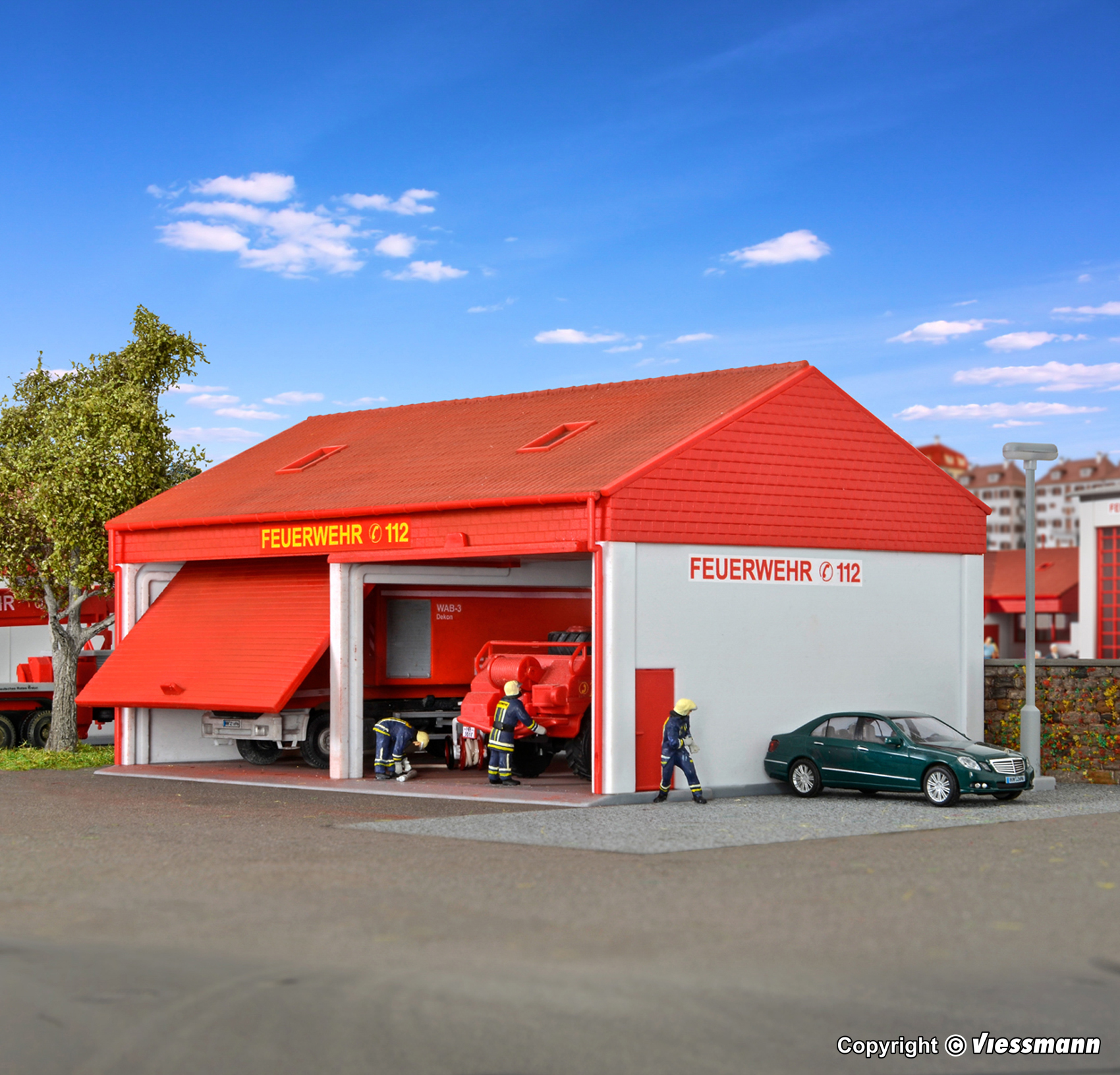 Kibri 38542 Kleine Feuerwehrgarage
