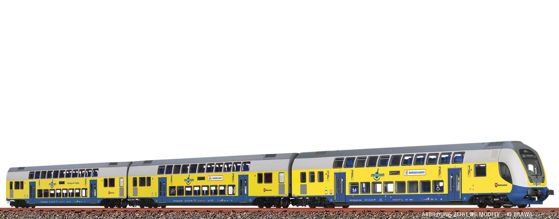64545 metronom Personenwagen-Set IC2 Ep.6