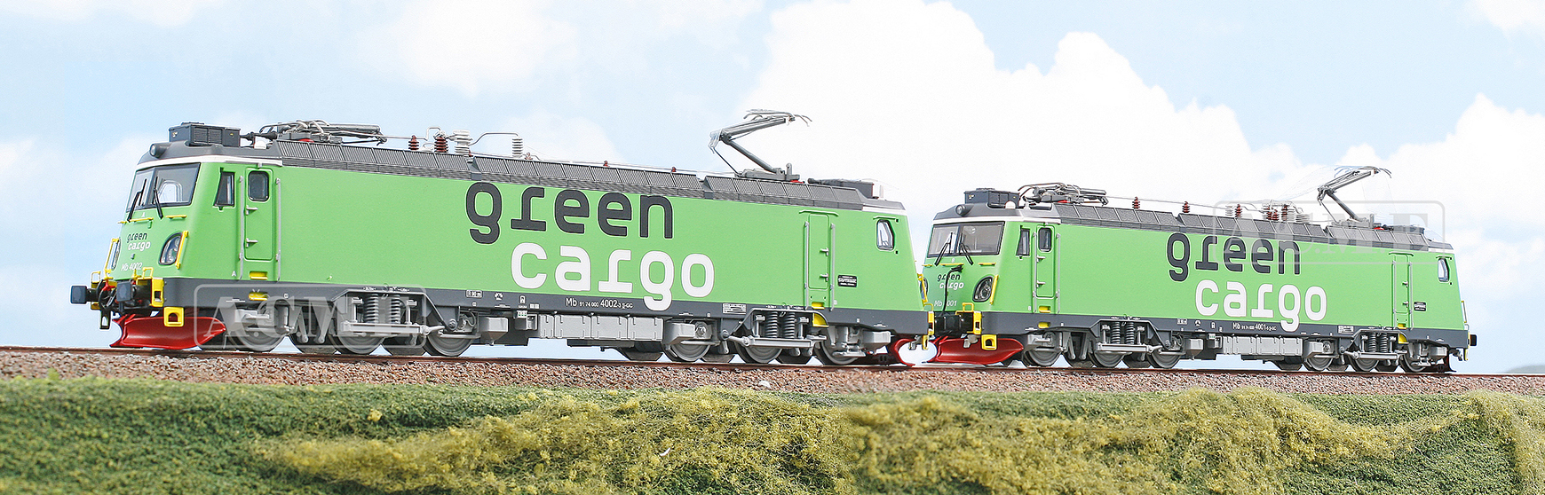 60209 Green Cargo E-Lok Transmontana Set Ep.6