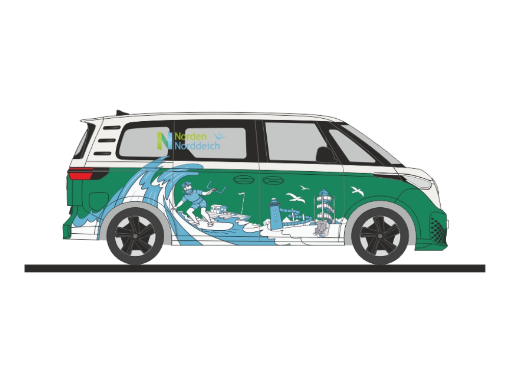 32114 VW ID.Buzz Bus Norden Norddeich