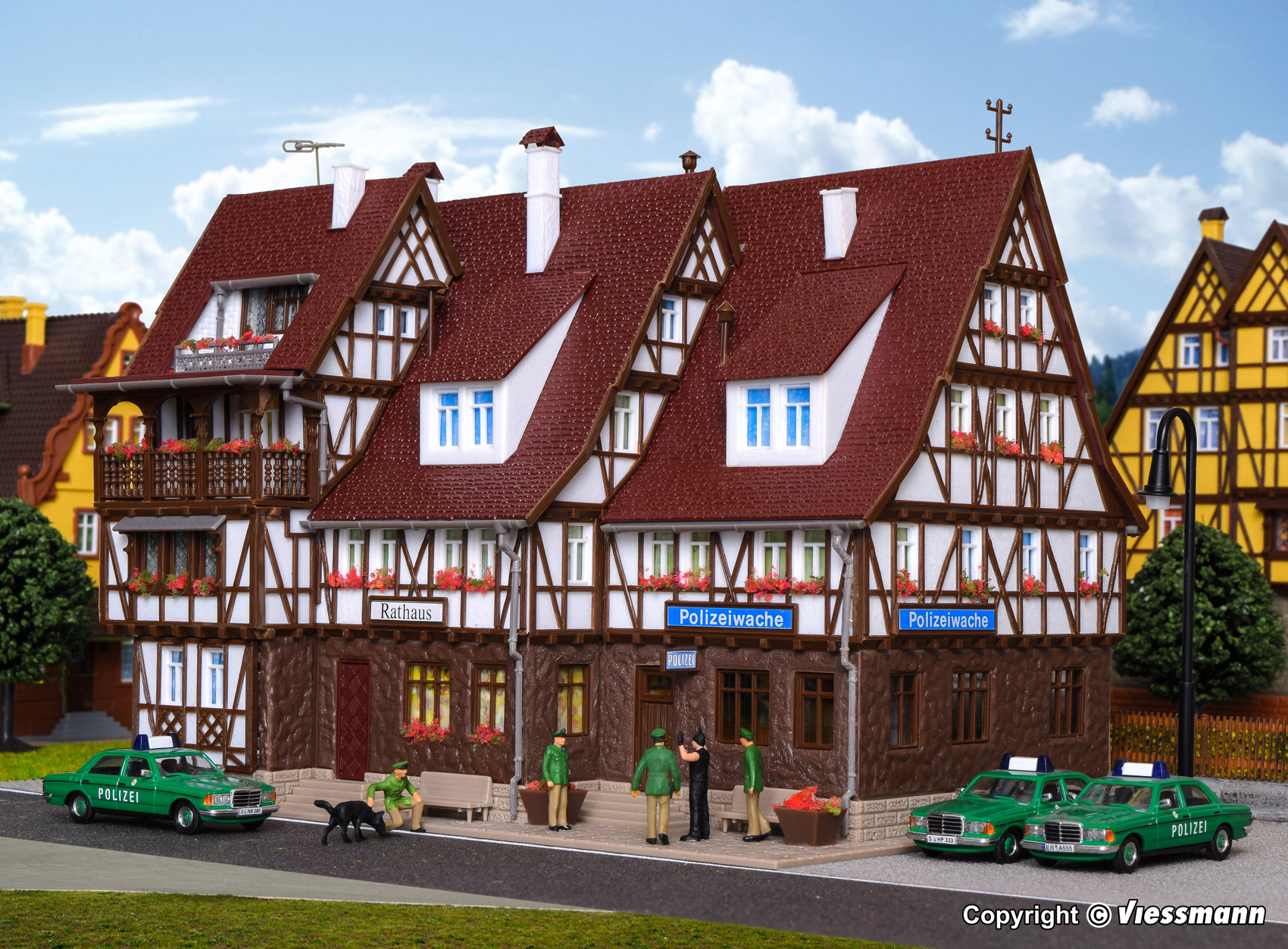 43693 Rathaus Polizei und Gefängnis