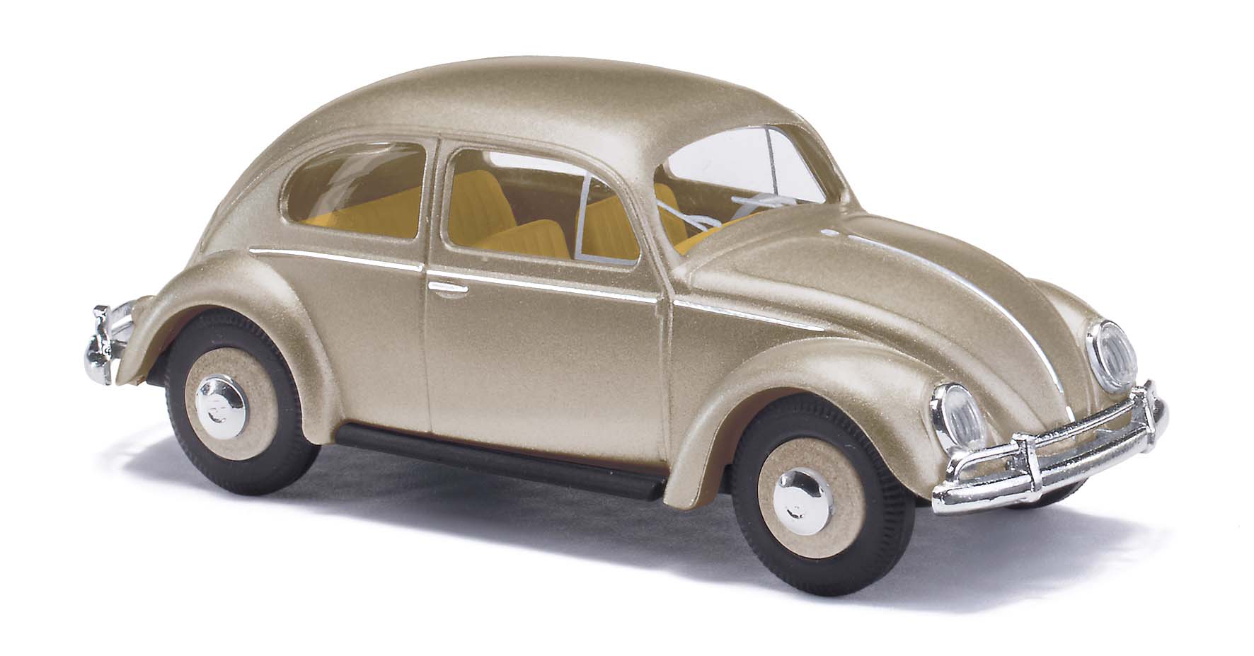 52997 VW Käfer m. Ovalfenster hellbraunmet.