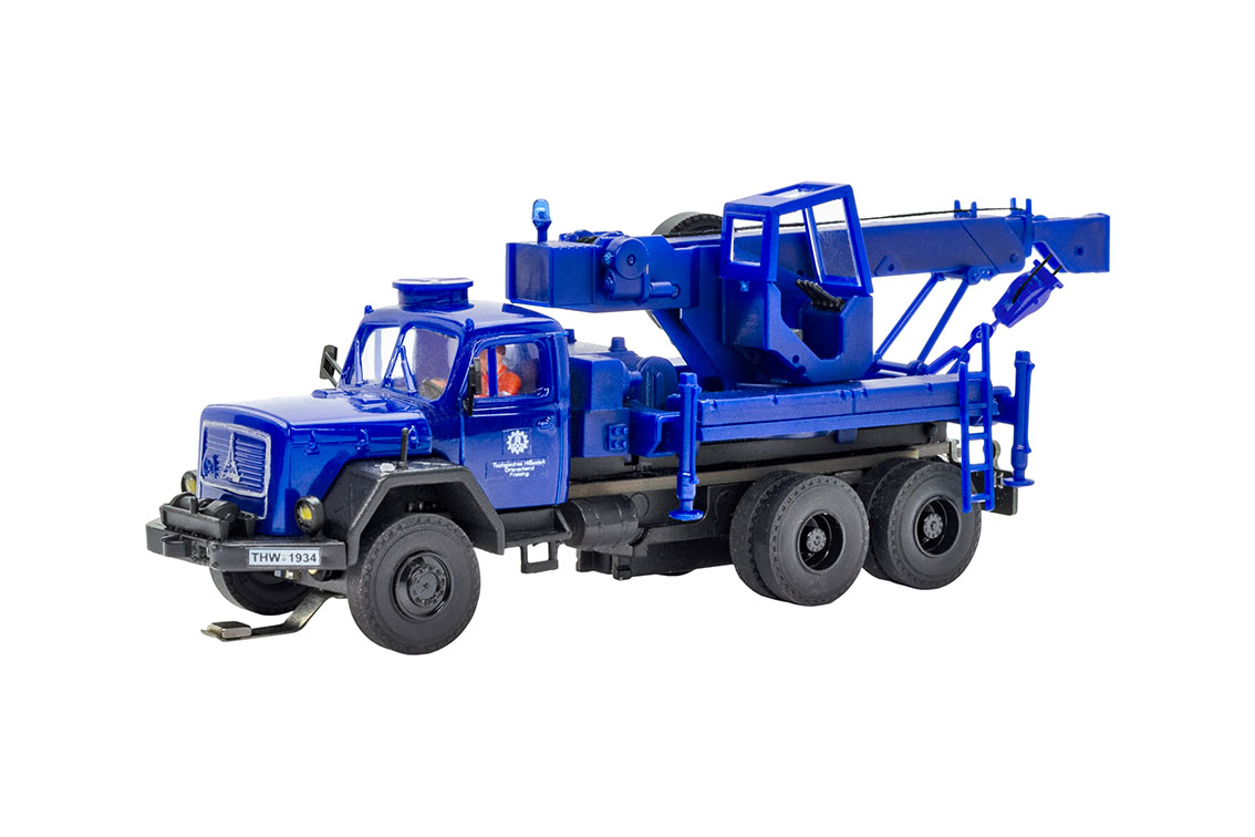 8071 CarMotion: Magirus Deutz Bergekran THW