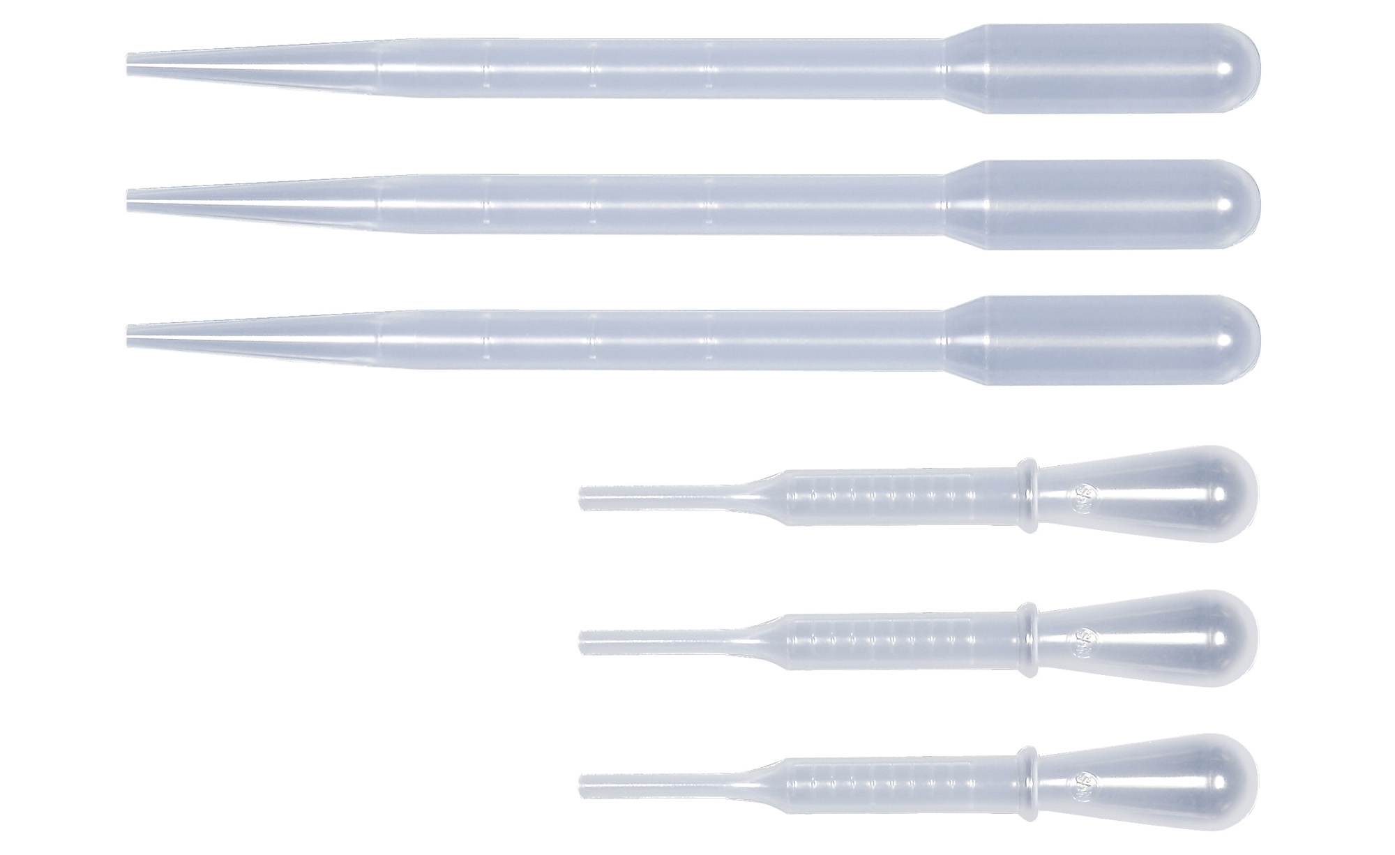 87124 Pipetten-Set 90mm (3) /150mm (3)