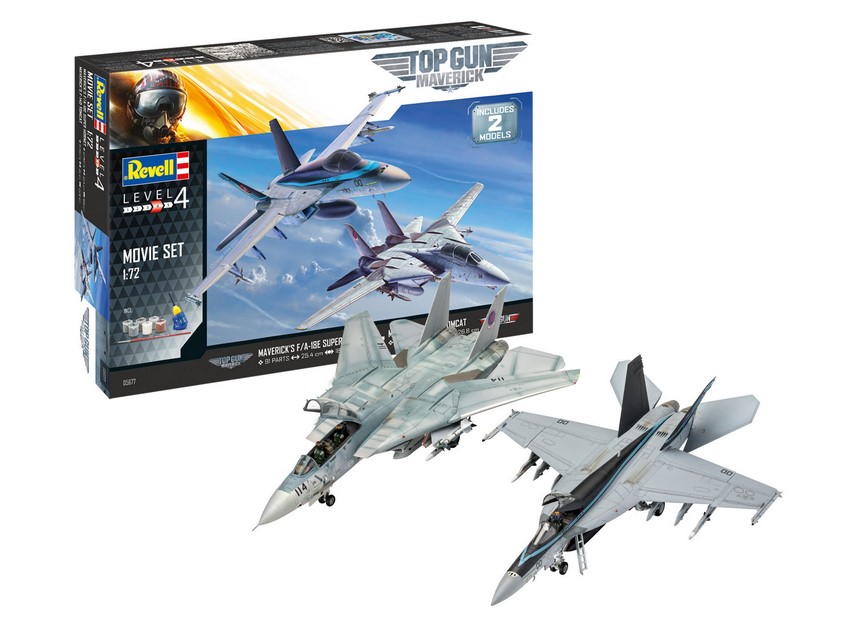 05677 F-14 / F/A-18 'Top Gun 2' Movie Gift Set