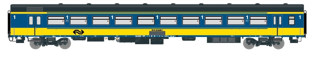 Exact-train 11042 NS ICR Reisezugwagen A Ep.4