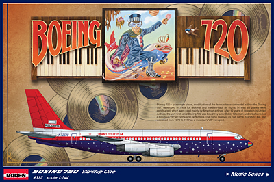 315 Boeing 720 Elton John 1974