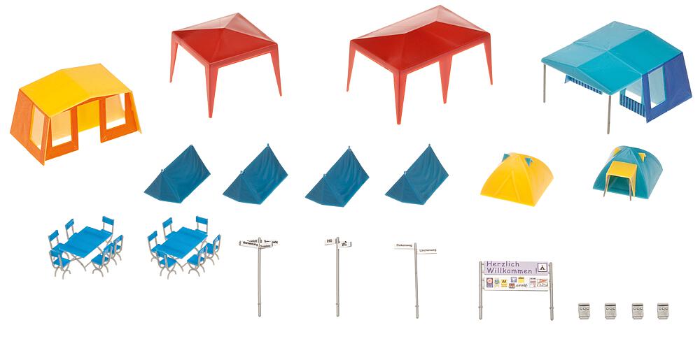 130504 Camping Zelte-Set